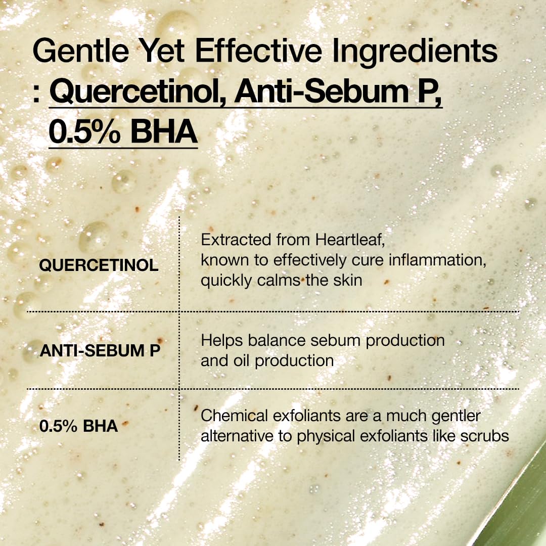 Anua Heartš„eaf Quercetinol Pore Deep Cleansing Foam and Heartleaf Pore Control Cleansing Oil Set