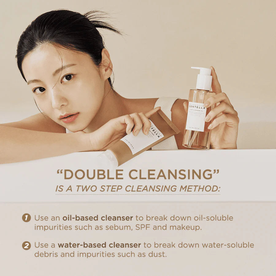 SKIN1004 Double Cleansing Duo – Oil & Foam Cleanser Set